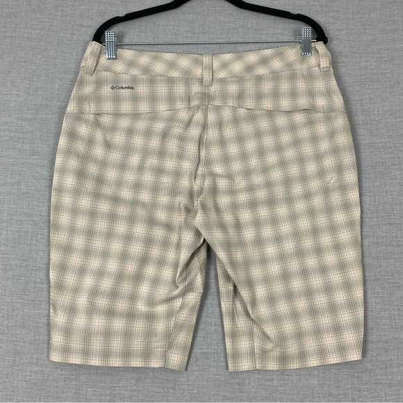 Columbia Omni-wick Flat Front Shorts Lightweight Walking Shorts Sz 10 - Picture 2 of 12